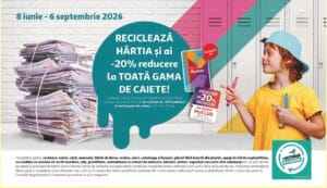 campanie reciclare auchan reducere caiete