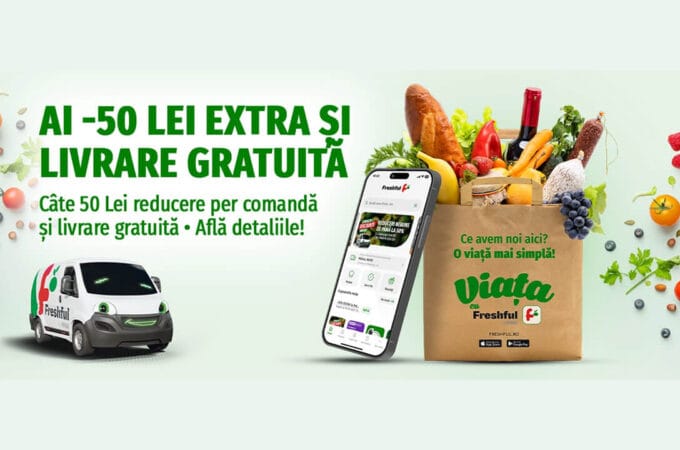 Cod reducere Freshful 50 Lei EXTRA