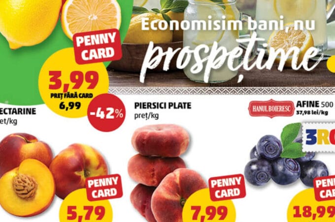Legume și fructe la super ofertă în noul catalog Penny 2 septembrie 2026! Vezi cele mai mari reduceri la raft Legume fructe catalog Penny 2 septembrie 2026