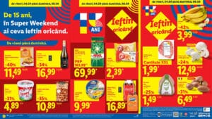 Oferte Super Weekend Lidl 4-6 Septembrie 2026: Reduceri de Până la 42% și Promoții XXL de Nepierdut Oferte Super Weekend Lidl 4-6 Septembrie 2026