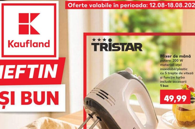 Oferte spectaculoase la ustensile și electrocasnice de bucătărie în noul catalog Kaufland din 12 August 2026 Oferte ustensile bucătărie catalog Kaufland 12 August 2026