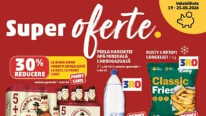 Super oferte Penny din 19 august 2026: Reduceri masive de până la 50% la produse de top Super oferte Penny din 19 august 2026