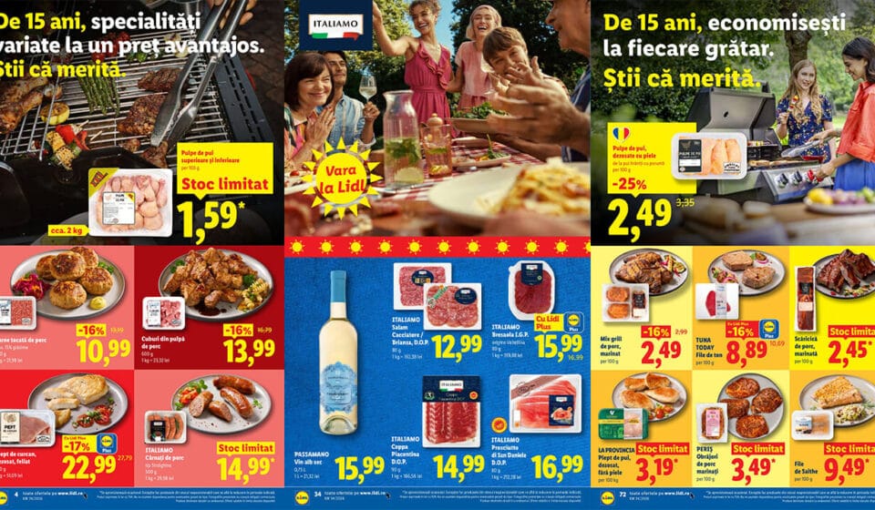 Oferte imbatabile la carne de porc și mezeluri în noul catalog Lidl din 17 august 2026: Reduceri și produse la stoc limitat carne si mezeluri catalog Lidl din 17 august 2026