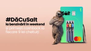 Cum să primești cashback la fiecare alimentare cu carburant în august folosind cardul Salt cashback la fiecare alimentare cu carburant folosind cardul Salt