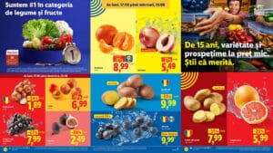 Reduceri spectaculoase la fructe și legume în noul catalog Lidl din 17 august 2026 fructe și legume în noul catalog Lidl din 17 august 2026