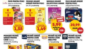 hrana pentru câini și pisici în noul catalog Penny din 26 august 2026