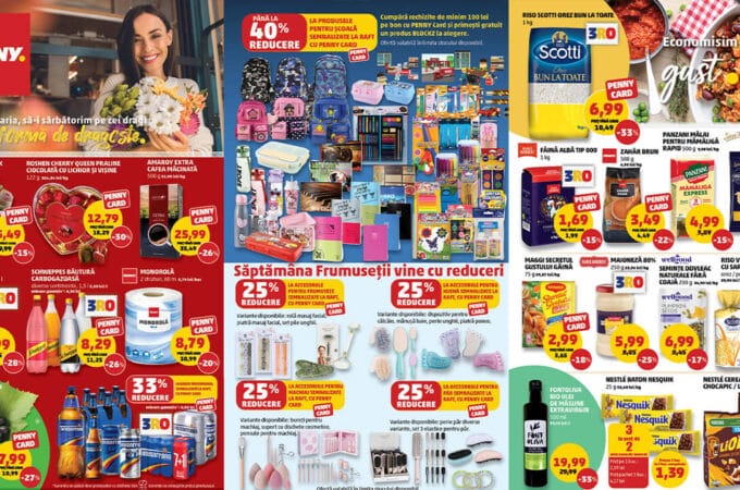 Reduceri zilnice și oferte spectaculoase în noul catalog Penny 2 septembrie 2026 noul catalog Penny 2 septembrie 2026