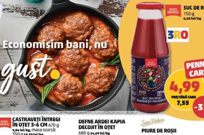 Oferte speciale la alimente de baza: Descopera cele mai bune oferte la bacanie din noul pliant Penny din 19 august 2026 oferte bacanie din noul pliant Penny din 19 august 2026