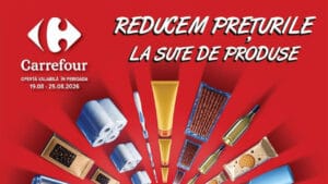 Super oferte în noul catalog Carrefour din 19 august 2026: Reduceri la alimente și produse pentru casă oferte catalog Carrefour 19 august 2026