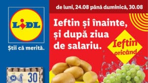 Super oferte în noul catalog Lidl din 24 august 2026: Reduceri la alimente și produse pentru casă oferte catalog Lidl 24 august 2026