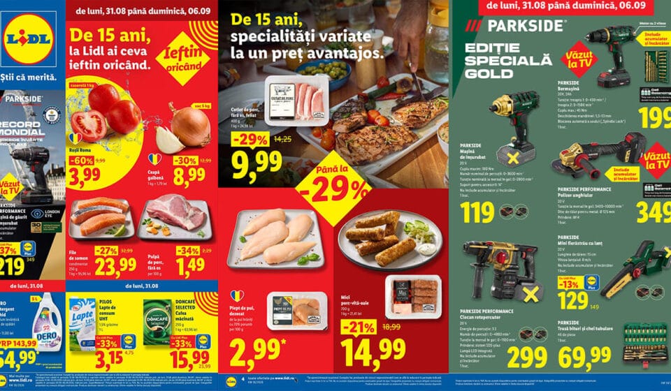 oferte din catalog Lidl 31 august 2026