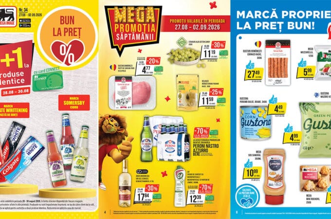 oferte în noul catalog Mega Image din 27 august 2026