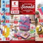 rechizite școlare în noul catalog Kaufland din 19 august 2026