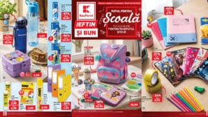 Oferte imbatabile la rechizite școlare în noul catalog Kaufland din 19 august 2026: Pregătește-te de școală cu reduceri de până la 50%! rechizite școlare în noul catalog Kaufland din 19 august 2026