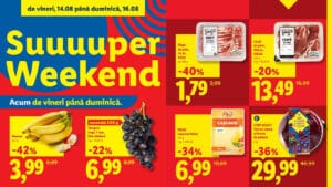reduceri Super Weekend Lidl 14-16 August 2026