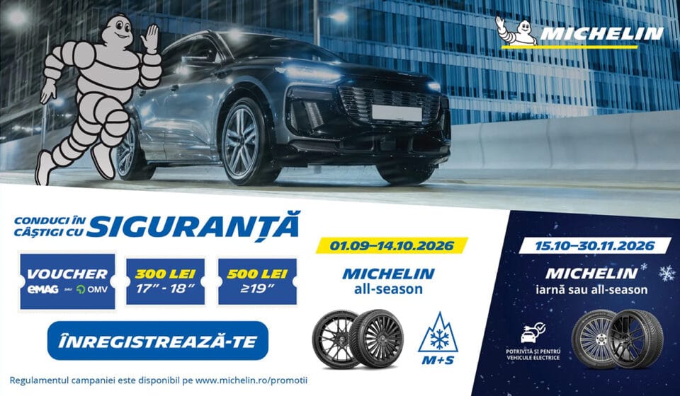 anvelope Michelin voucher eMAG OMV