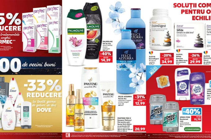 Oferte la cosmetice în noul catalog Kaufland 9 septembrie 2026: Reduceri substanțiale la produsele de îngrijire cosmetice în noul catalog Kaufland 9 septembrie 2026